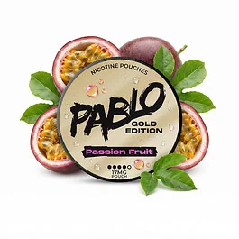 Pablo Gold Passion Fruit Nicotine Pouches Gold Edition Dose