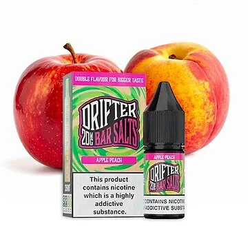 Drifter Bar Salts Apple Peach Nikotinsalz E-Liquid 10ml Flasche
