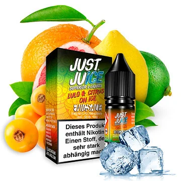 Just Juice Lulo & Citrus on Ice NicSalt Liquid 10ml Flasche