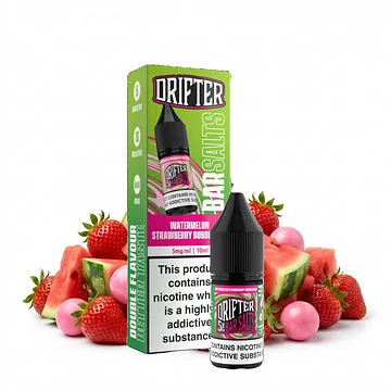 Drifter Bar Salts Watermelon Strawberry Bubblegum Flasche