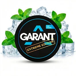 Dose Garant Ice Cool Extreme tabakfreie Nikotinbeutel mit eisigem Minz-Design