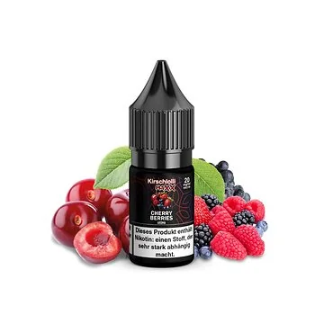 Kirschlolli MAXX Cherry Berries Nikotinsalz E-Liquid Flasche mit Kirsch- und Beeren-Aroma