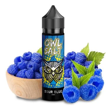OWL Salt Sour Blue Aroma 10ml Longfill-Flasche mit saurem Beeren-Geschmack
