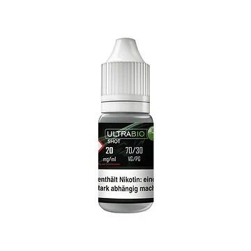 Kaufe Ultrabio 20mg/ml 70/30 Nikotinshot zum Bestpreis bei Main Website