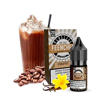 Nebelfee Eiskaffee Nikotinsalz Liquid 10ml Flasche
