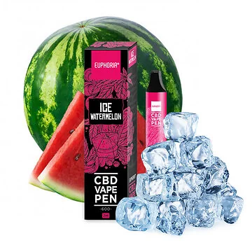 Euphoria CBD Disposable Vape Pen Ice Watermelon Einweg E-Zigarette