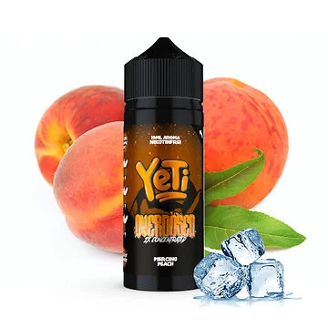 Yeti Piercing Peach Overdosed Aroma Flasche mit eisigem Pfirsichgeschmack