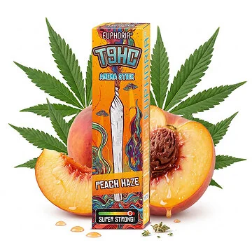 Euphoria T9HC Aromatic Sticks Peach Haze Duftstick in der versiegelten Einzelverpackung