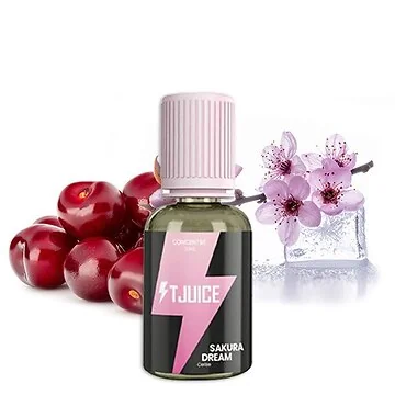 T-Juice Sakura Dream 30ml Aroma Flasche für E-Liquids mit floralem Sakura Aroma