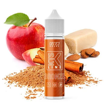 KTS Bronze Aroma Longfill Flasche mit Waldbeer- und Grüntee-Design