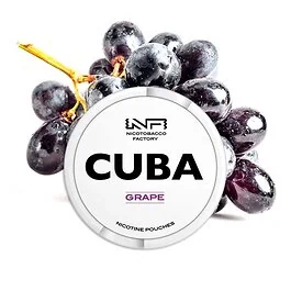 CUBA Nicotine Pouches Grape Medium tabakfreie Nikotinbeutel mit Traubengeschmack in der Dose