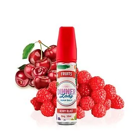 Dinner Lady Berry Blast Shortfill E-Liquid 50ml Flasche mit fruchtigem Beeren-Geschmack