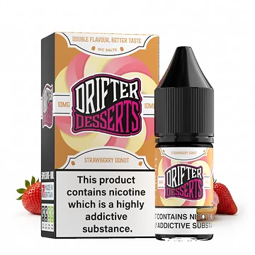 Drifter Bar Salts Strawberry Donut 10ml Flasche