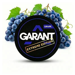 Garant Grape Extreme Nikotinbeutel Dose mit Trauben-Aroma im schlanken Slim-Format
