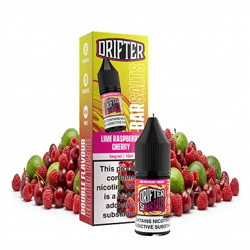 Drifter Bar Salts Lime Raspberry Cherry 10ml Flasche