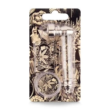 Euphoria 3 IN ONE Metal Pipe Box Kit Mystical geschlossene Metalldose mit mystischem Motiv