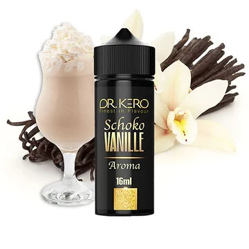 Dr. Kero Schoko Vanille Aroma 16ml Longfill Flasche für E-Zigaretten