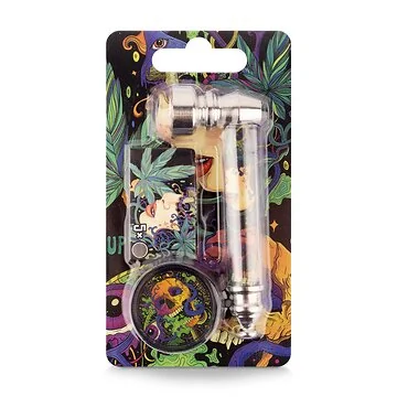 Euphoria 3 IN ONE Metal Pipe Box Kit Enchanting mit robuster Metallpfeife und flacher Transportbox