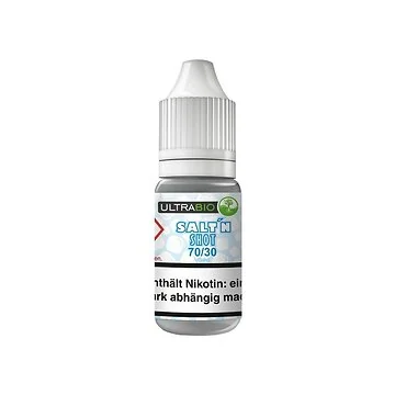 Ultrabio 20 mg/ml 70/30 Nikotinsalzshot Flasche zum E-Liquid mischen