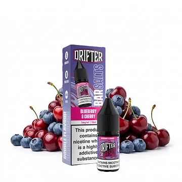 Drifter Bar Salts Blueberry Cherry 10ml Flasche