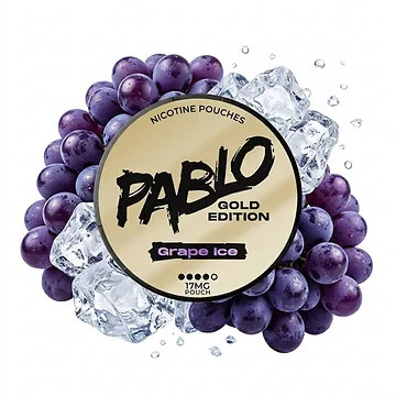 Pablo Gold Grape Ice Nikotinbeutel mit Trauben- und Mentholgeschmack