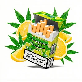 COCORI KUSH CBD Zigaretten COCORIBUD Lemon Haze Packung mit Hanf-Sticks
