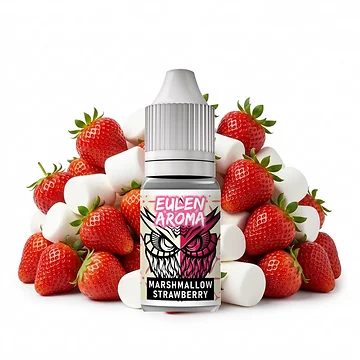 Eulen Aroma Marshmallow Strawberry 10ml Flasche