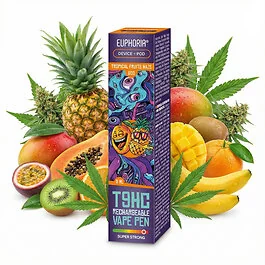 Euphoria T9HC Starter Kit Tropical Fruits Haze mit Akkuträger und Pod