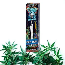 Euphoria T9HC White Widow Pre-Rolled Joint in der luftdichten Frische-Tube