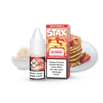 STAX Strawberry Ice Cream Pancakes Nikotinsalz 