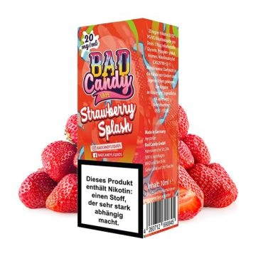 Bad Candy Strawberry Splash Nikotinsalz 