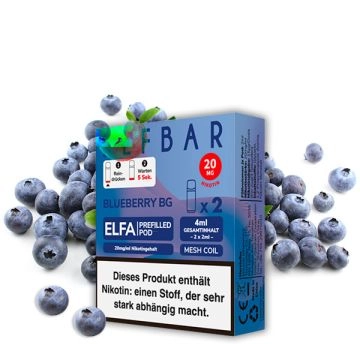 Elf Bar ELFA Prefilled Pods Blueberry BG 