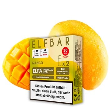 Elf Bar ELFA Prefilled Pods Mango 