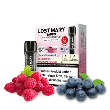 Lost Mary Tappo Pod Blueberry Sour Raspberry 