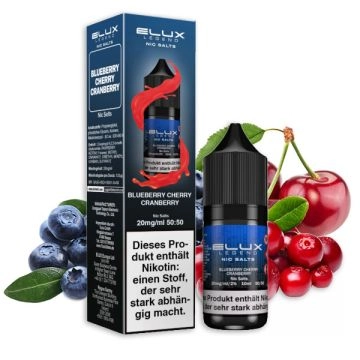 ELUX Blueberry Cherry Cranberry Nikotinsalz 