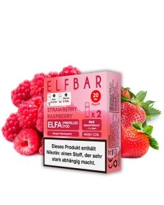 Elf Bar ELFA Prefilled Pods Strawberry Raspberry 