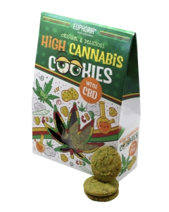 Euphoria Kekse mit hohem Cannabisgehalt 