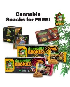 Cannabis Airlines Snacks for FREE 
