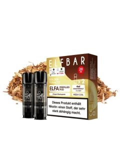 Elf Bar ELFA Prefilled Pods Golden Tobacco 