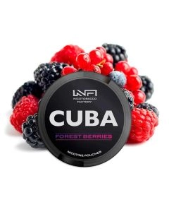 CUBA Nicotine Pouches Forest Berries Strong 
