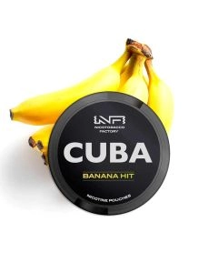 CUBA Nicotine Pouches Banana Hit Strong 