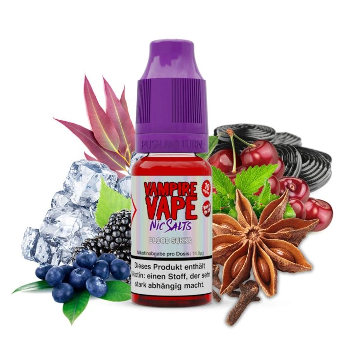 Vampire Vape Blood Sukka Nikotinsalz 