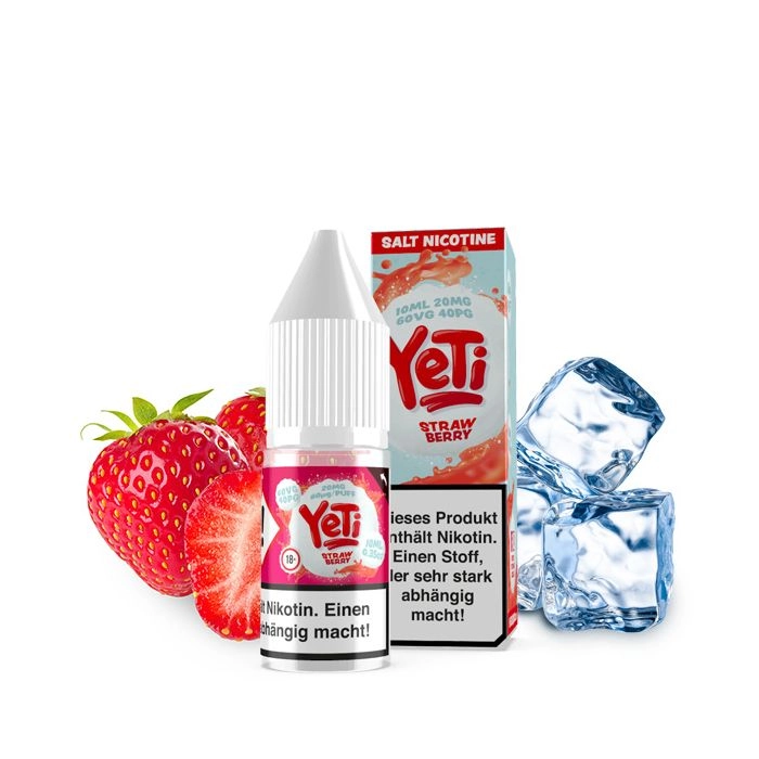 Yeti Strawberry Nikotinsalz 