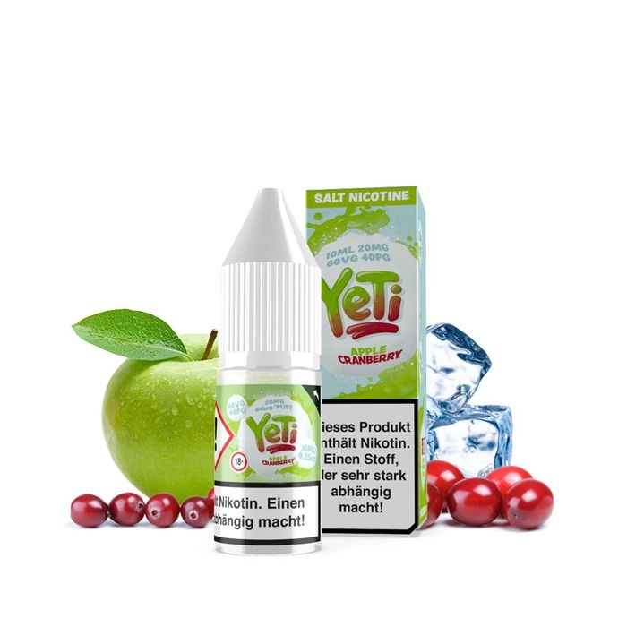 Yeti Apple Cranberry Nikotinsalz 