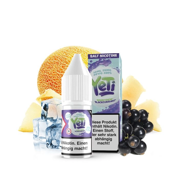 Yeti Honeydew Blackcurrant Nikotinsalz 