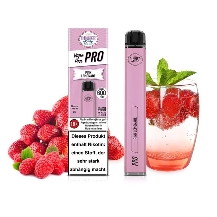 Dinner Lady Vape Pen Pro Pink Lemonade Dinner Lady Vape Pen Pro Pink Lemonade