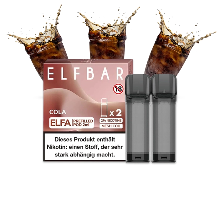 Elf Bar ELFA Prefilled Pods Cola Elf Bar ELFA Prefilled Pods Cola
