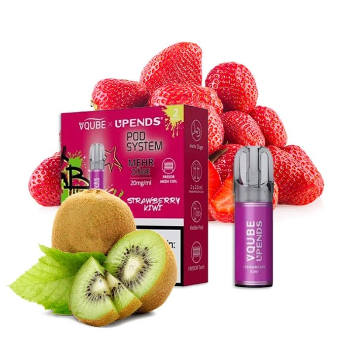 Vqube Upends Pod Strawberry Kiwi 