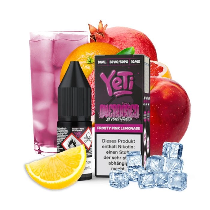 Yeti Frosty Pink Lemonade Overdosed Nikotinsalz 