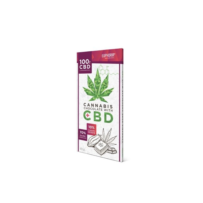 Euphoria Dunkle Schokolade mit CBD 